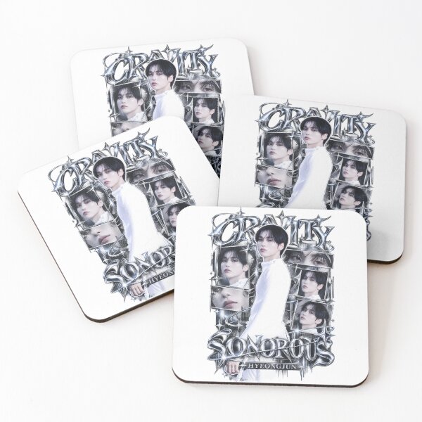Item preview, CRAVITY Hyeongjun SONOROUS Digital Chrome Artwork designed and sold by Valeree Store.