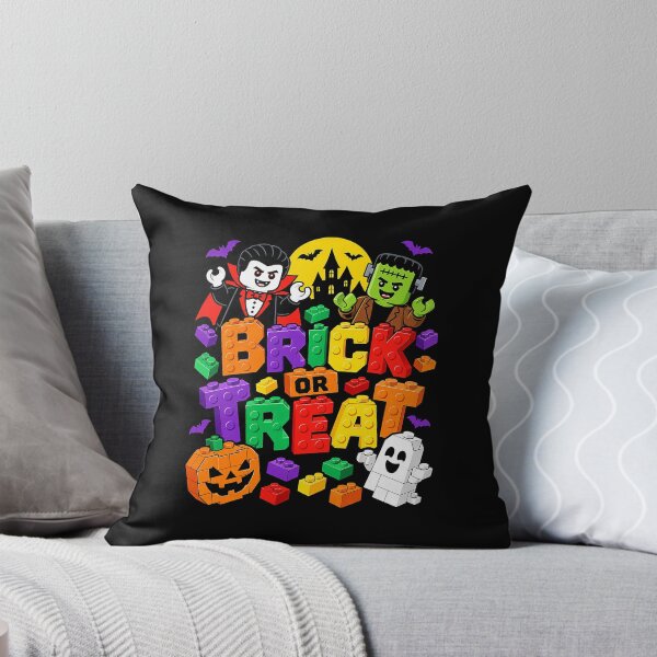 Item preview, Brick Or Treat Halloween Building Blocks Family Night designed and sold by barrycantre11.