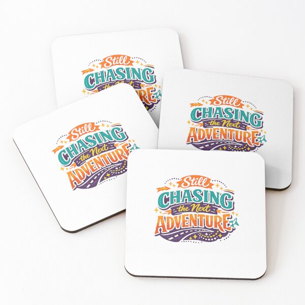 Item preview, Still Chasing the Next Adventure Retro Travel Wanderlust Airplane Design designed and sold by inkoutninja.