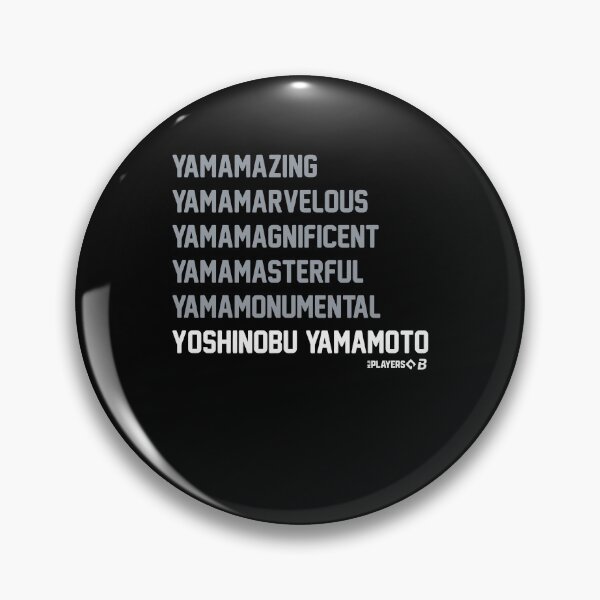 Item preview, Yoshinobu Yamamoto Yama Baseball Fan I Am Japanese designed and sold by clarabersetart.