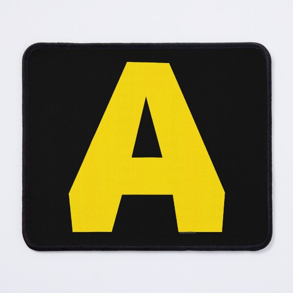 Item preview, Yellow Letter A Halloween Group Costume Team designed and sold by khdmalakarak.