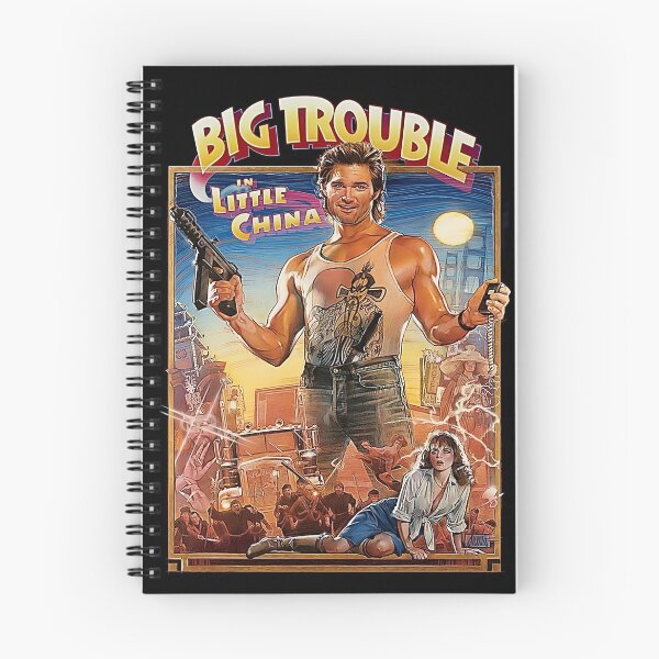Item preview, Big Trouble In Little China Movie Poster designed and sold by Lucy Goosy Art.