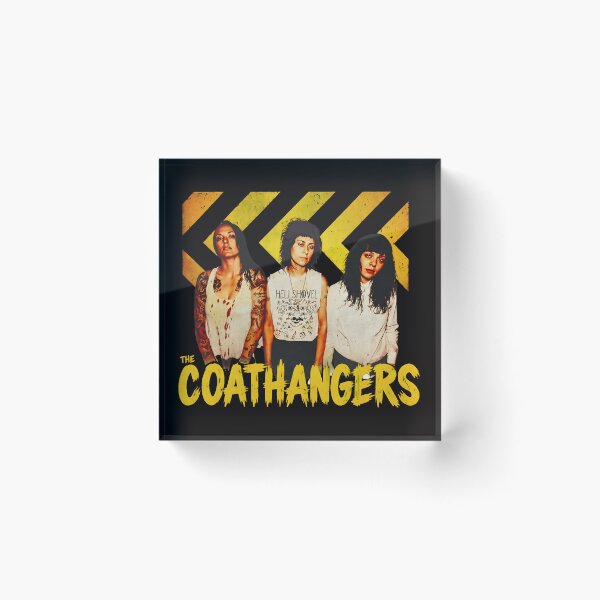 Item preview, The Coathangers Band Retro Grunge Art designed and sold by LunaCanva.