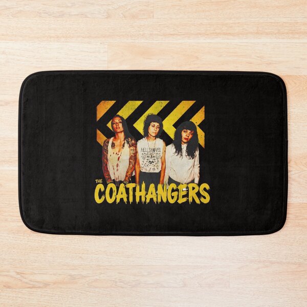 Item preview, The Coathangers Band Retro Grunge Art designed and sold by LunaCanva.