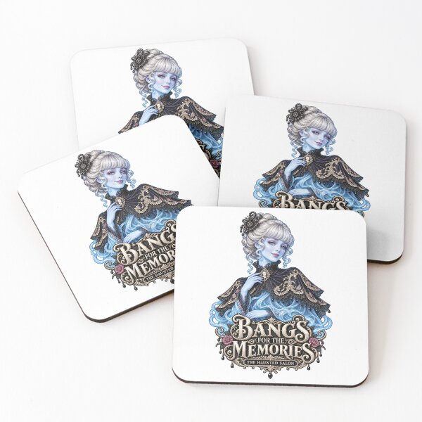 Item preview, THE HAUNTED SALON COLLECTION - BANGS FOR THE MEMORIES designed and sold by WheelieGdArt.