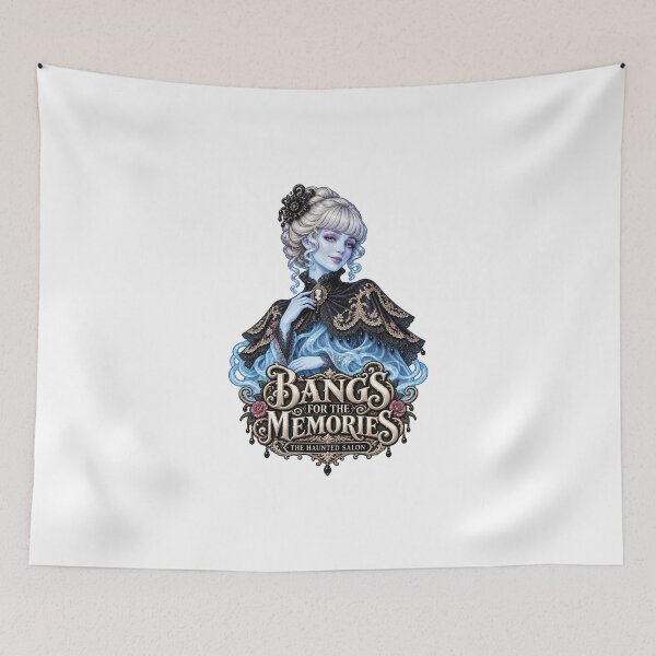 Item preview, THE HAUNTED SALON COLLECTION - BANGS FOR THE MEMORIES designed and sold by WheelieGdArt.