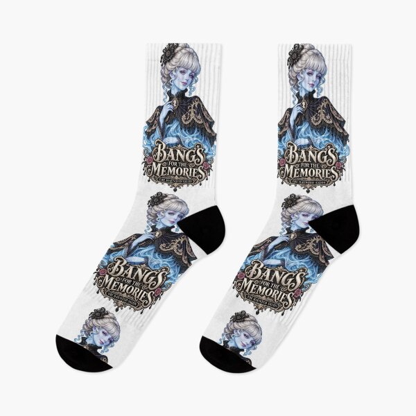 Item preview, THE HAUNTED SALON COLLECTION - BANGS FOR THE MEMORIES designed and sold by WheelieGdArt.