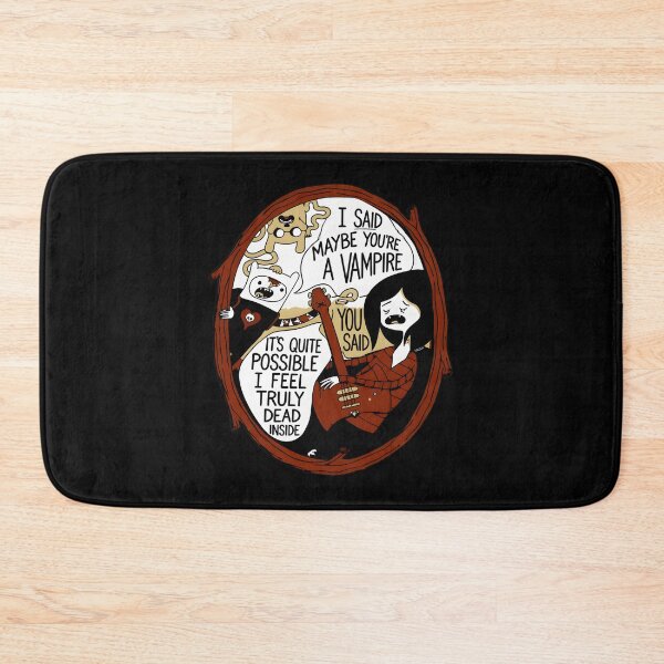 Item preview, Finn Marceline Vampire Dead Inside Quote Art designed and sold by KarienaleeKk.