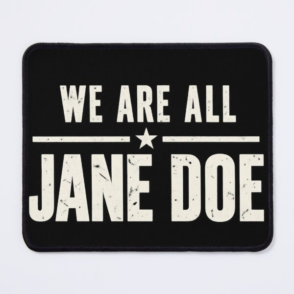 Item preview, We Are All Jane Doe Vintage Star Typography designed and sold by haitrieuic96.