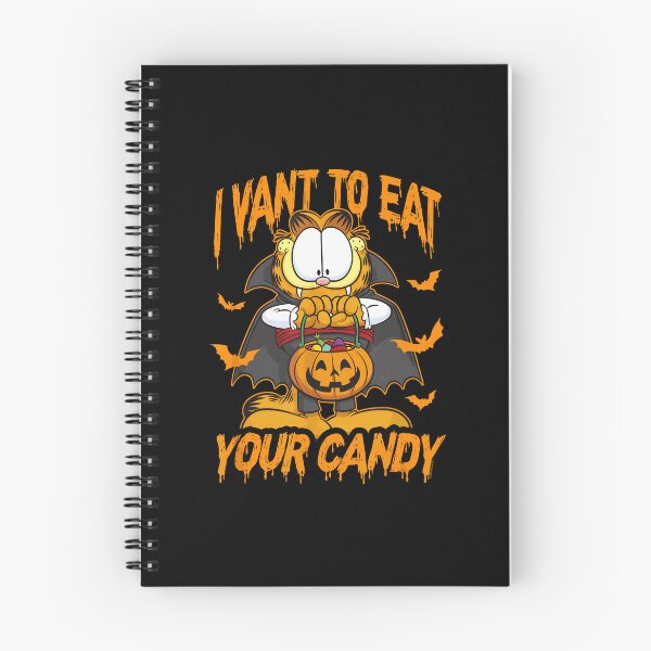 Item preview, Halloween I Want To Eat Your Candy Lazy Feline Style designed and sold by rebmanst.