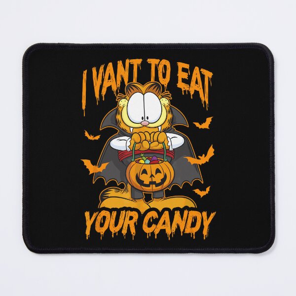 Item preview, Halloween I Want To Eat Your Candy Lazy Feline Style designed and sold by rebmanst.