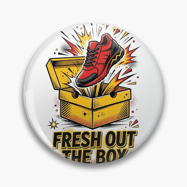 Artikelvorschau, Fresh Out the Box Sneaker Shirt | New Kicks Tee entworfen und verkauft von DripyDesigns.