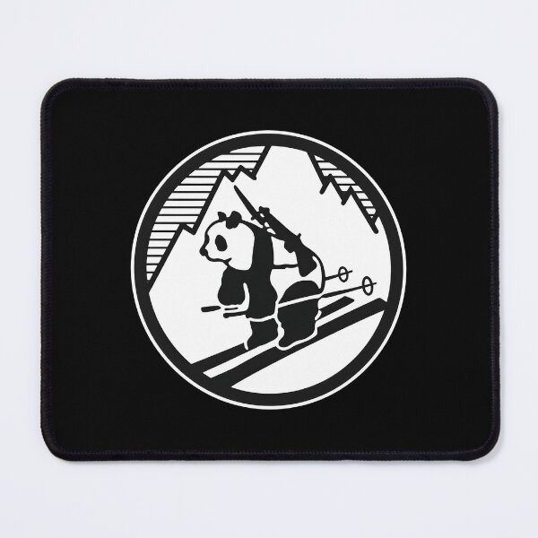 Item preview, Panda Skier Mountain designed and sold by KarienaleeKk.