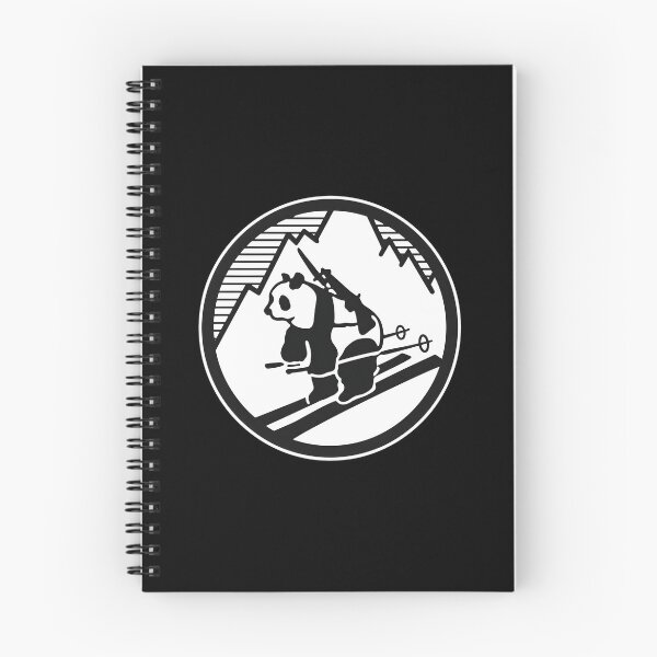 Item preview, Panda Skier Mountain  designed and sold by KarienaleeKk.
