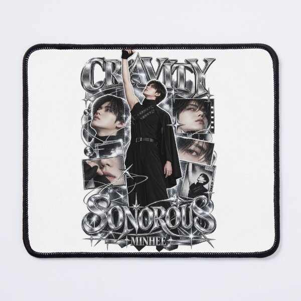 Item preview, CRAVITY Minhee SONOROUS Chrome Kpop Design designed and sold by Valeree Store.