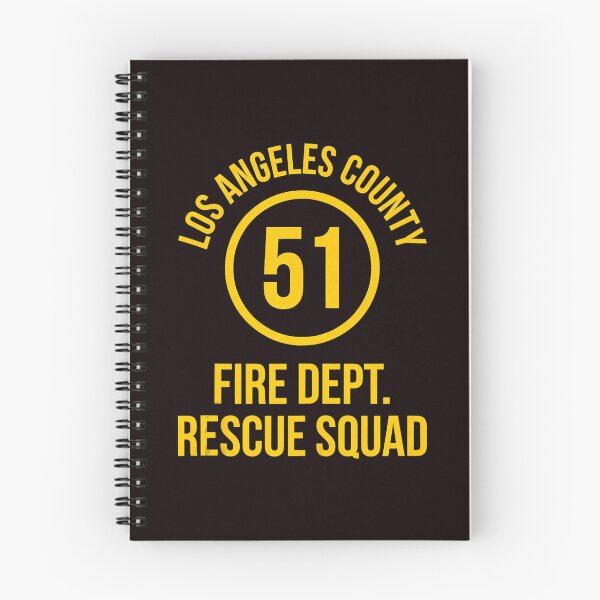 Item preview, Los Angeles County 51 Fire Department Rescue Squad designed and sold by ImeldaSparks.