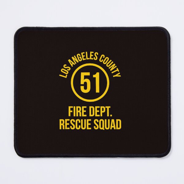 Item preview, Los Angeles County 51 Fire Department Rescue Squad designed and sold by ImeldaSparks.