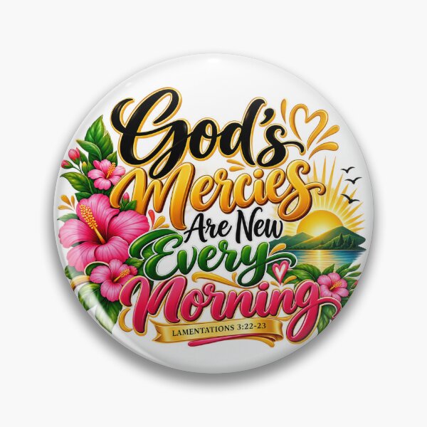 Item preview, God's mercies are new every morning! designed and sold by fribabywonder.