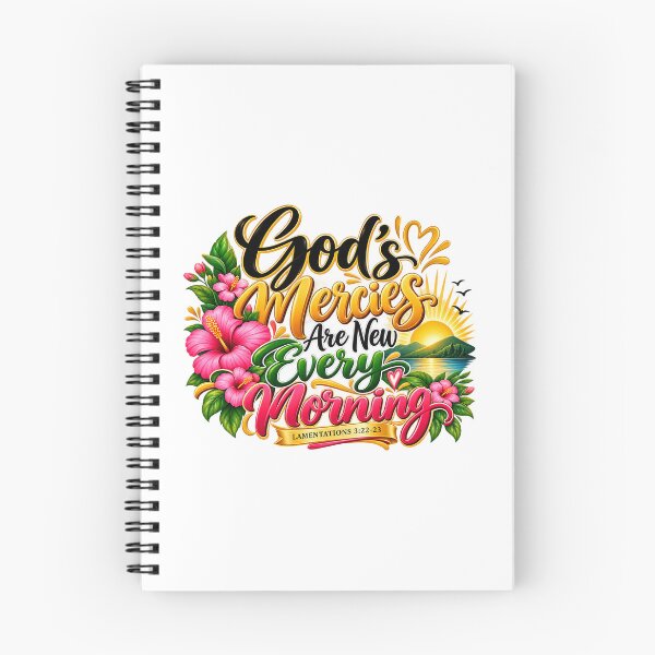 Item preview, God's mercies are new every morning! designed and sold by fribabywonder.