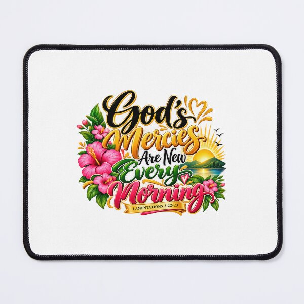 Item preview, God's mercies are new every morning! designed and sold by fribabywonder.