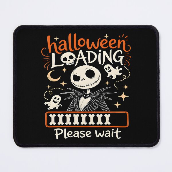 Item preview,  Loading Please Wait -Spooky Nightmare illustration designed and sold by TTdesigns123.