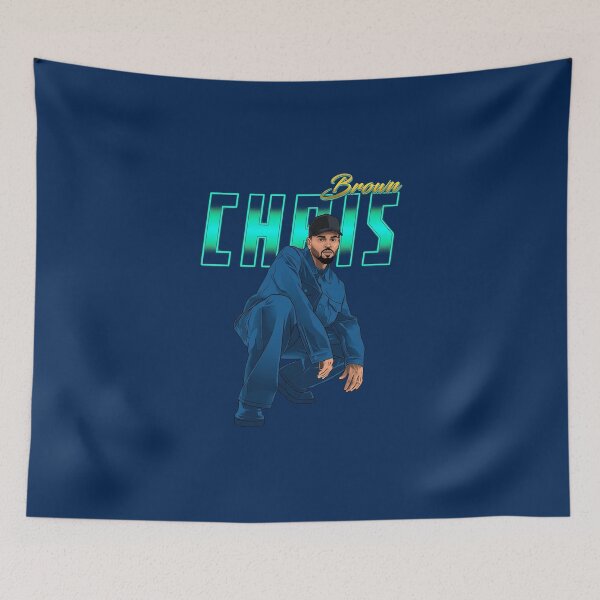 Item preview, Urban R&B Hip Hop Artist Squatting Blue Streetwear designed and sold by odilegarcia.