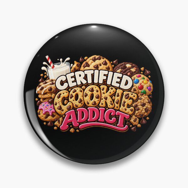 Item preview, Certified Cookie Addict designed and sold by Elisabeth Lucas.