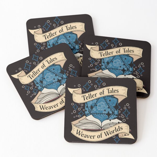 Item preview, Teller of Tales Weaver of Worlds Dice Book Art designed and sold by Ahkamnash.