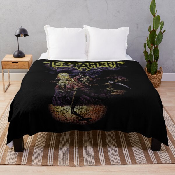 Item preview, Testament Grim Reaper Thrash Metal Art designed and sold by VioletNance.