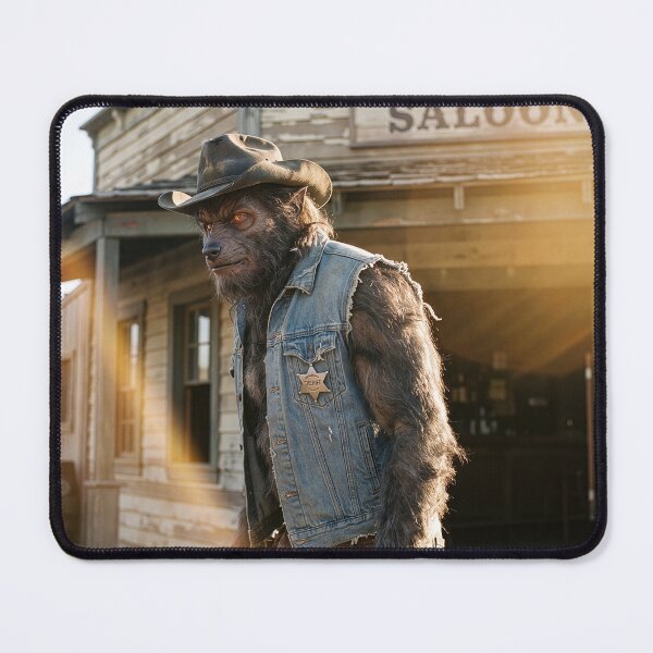 Item preview, Werewolf Is Justice on Both Sides of the Pecos designed and sold by Tridentulus.