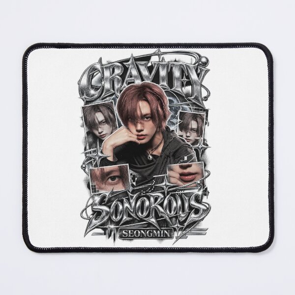 Item preview, Seongmin CRAVITY SONOROUS Cinematic Chrome Portrait designed and sold by Valeree Store.