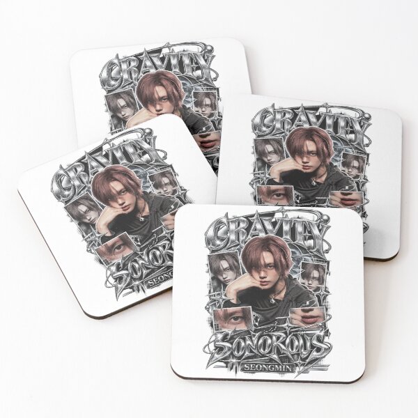 Item preview, Seongmin CRAVITY SONOROUS Cinematic Chrome Portrait designed and sold by Valeree Store.