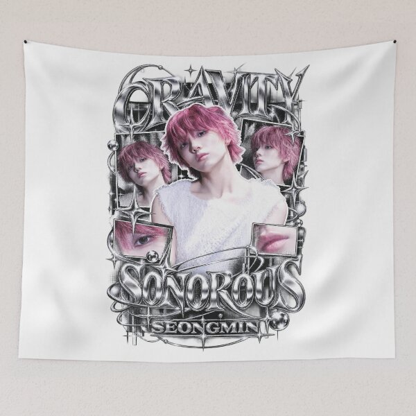 Item preview, CRAVITY Seongmin SONOROUS Futuristic Chrome Art designed and sold by Valeree Store.