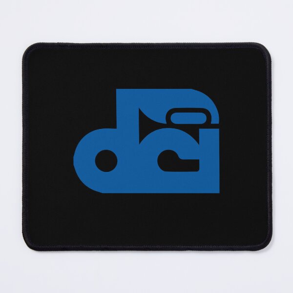 Item preview, Blue Stylized Lettering Monogram designed and sold by RheaHunt.