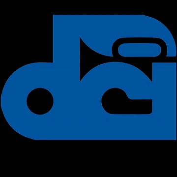 Artwork thumbnail, Blue Stylized Lettering Monogram by RheaHunt