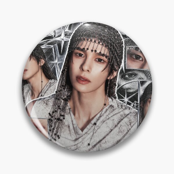 Item preview, CRAVITY Serim SONOROUS Chrome Futuristic Kpop Design designed and sold by Valeree Store.