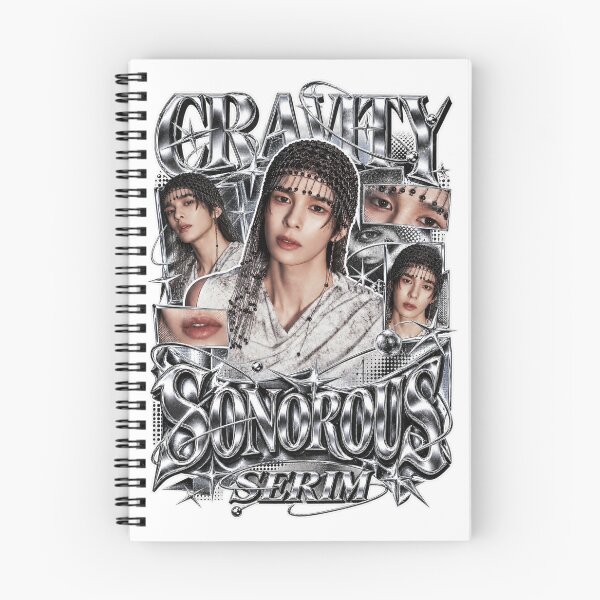Item preview, CRAVITY Serim SONOROUS Chrome Diseño futurista Kpop designed and sold by Valeree Store.