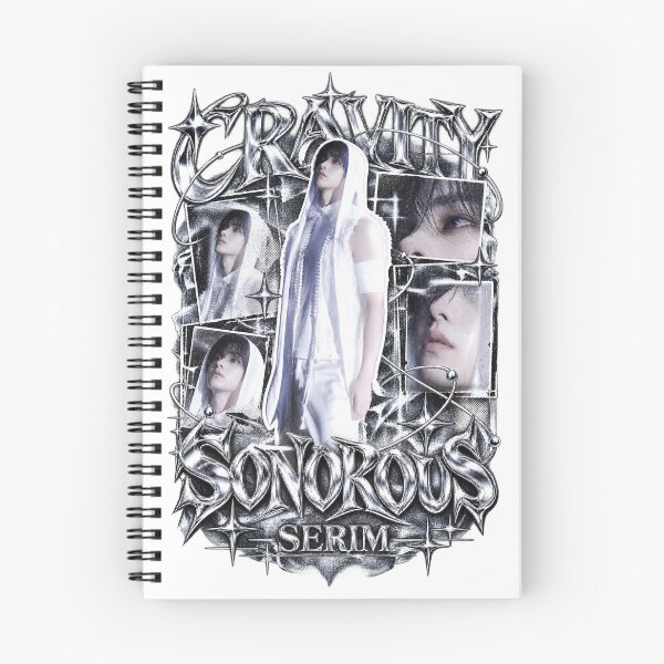 Item preview, CRAVITY Serim SONOROUS Futuristic Chrome Art designed and sold by Valeree Store.