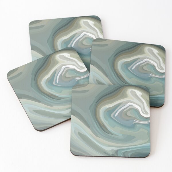 Item preview, Slate Olive Teal Abstract designed and sold by slimbirdy.
