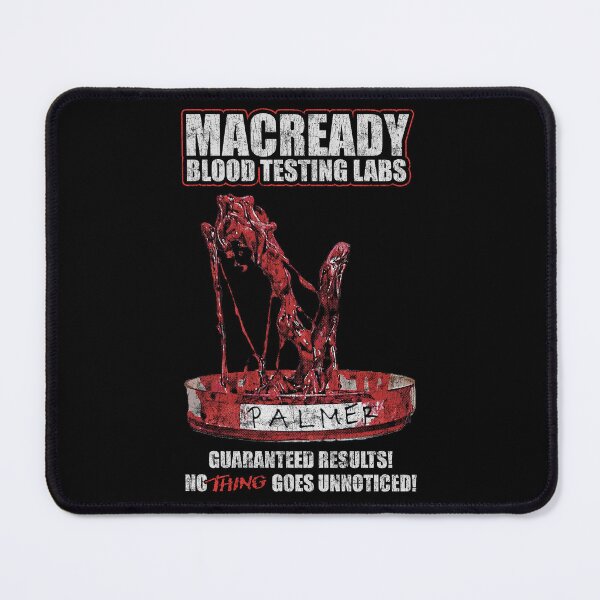 Item preview, The Thing MacReady Blood Testing Labs Distressed designed and sold by Power Up Prints.