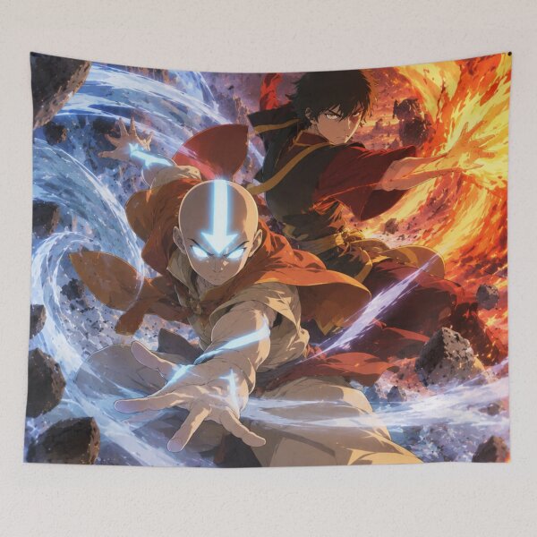 Item preview, Zuko and Aang designed and sold by jinwooo.