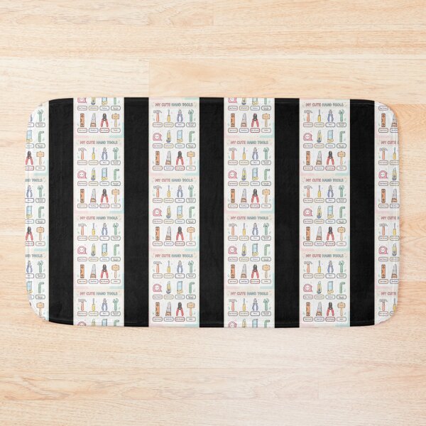 Item preview, Cute Kawaii Hand Tools Educational Pattern Chart Art designed and sold by bvdesignart.