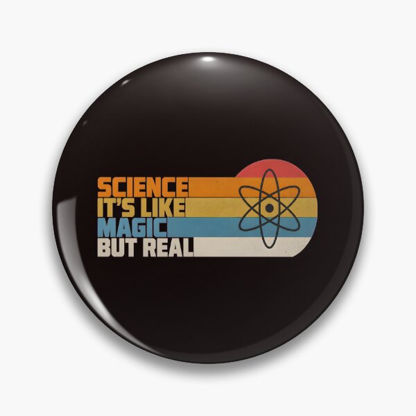 Item preview, Science It's Like Magic But Real Retro Atom designed and sold by Mawntsni.