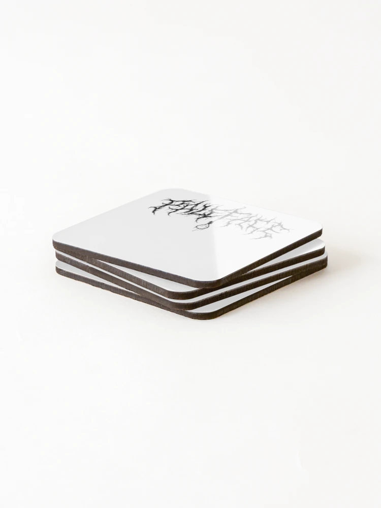 Thumbnail 4 of 5, Coasters (Set of 4), Solid Dark Background Panel designed and sold by RheaHunt.
