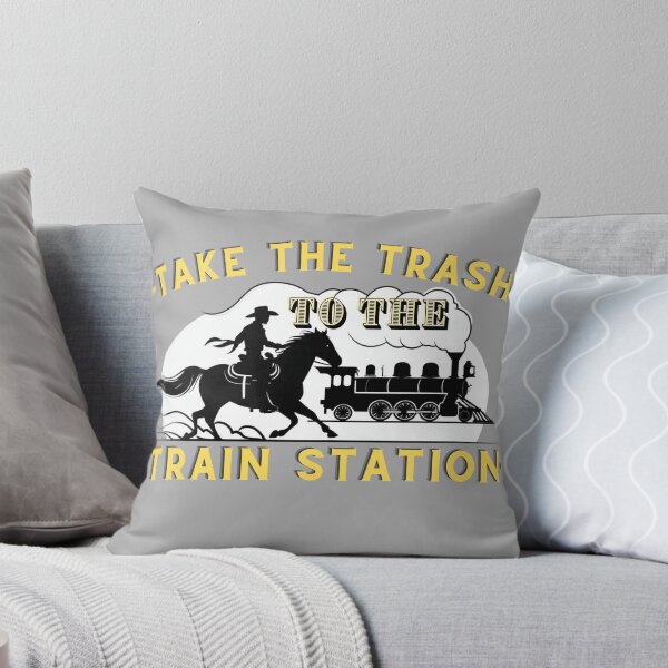 Item preview, Take the Trash to the Train Station designed and sold by RobinHoodShirts.