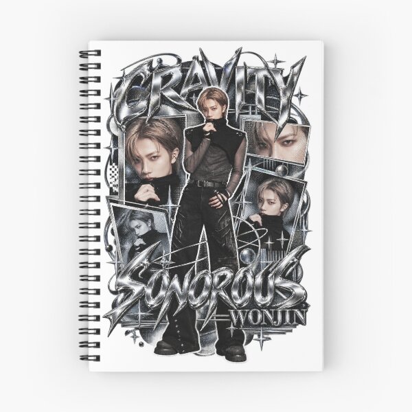 Item preview, CRAVITY Wonjin SONOROUS Chrome Diseño Kpop designed and sold by Valeree Store.