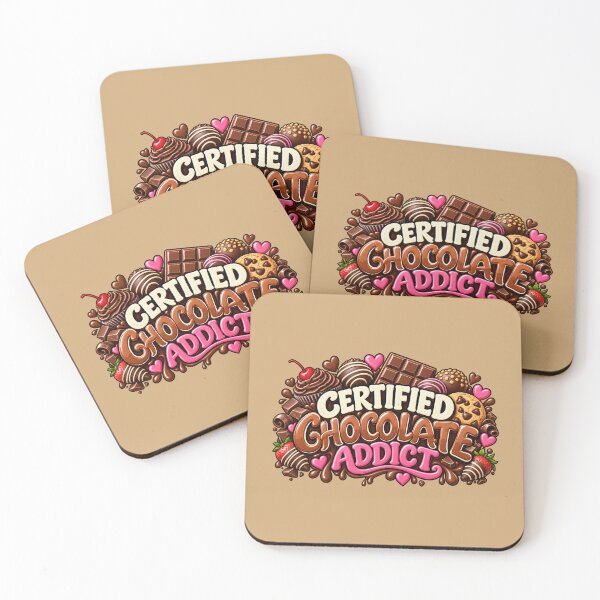 Item preview, Certified Chocolate Addict designed and sold by Elisabeth Lucas.