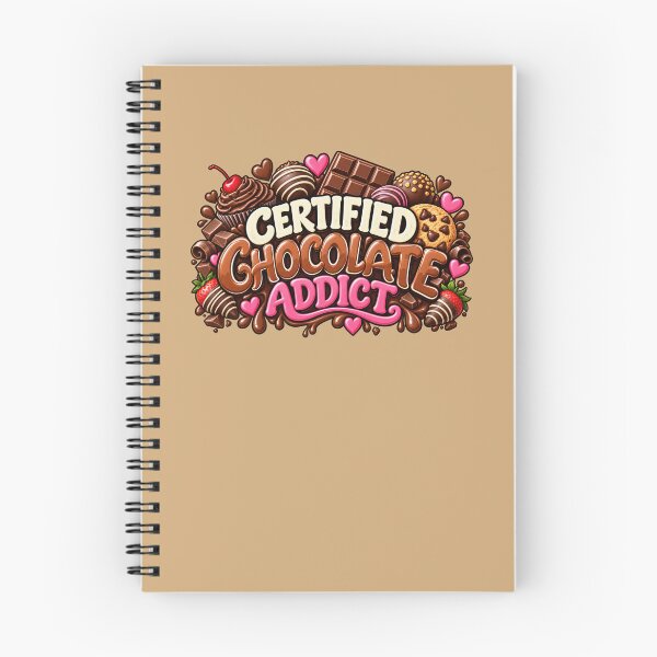 Item preview, Adicto al chocolate certificado designed and sold by Elisabeth Lucas.