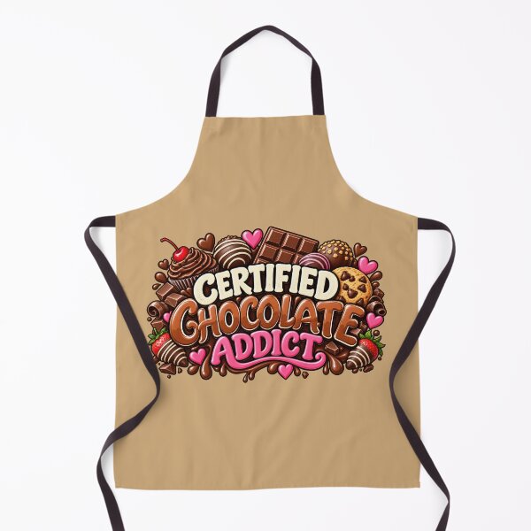 Item preview, Certified Chocolate Addict designed and sold by Elisabeth Lucas.