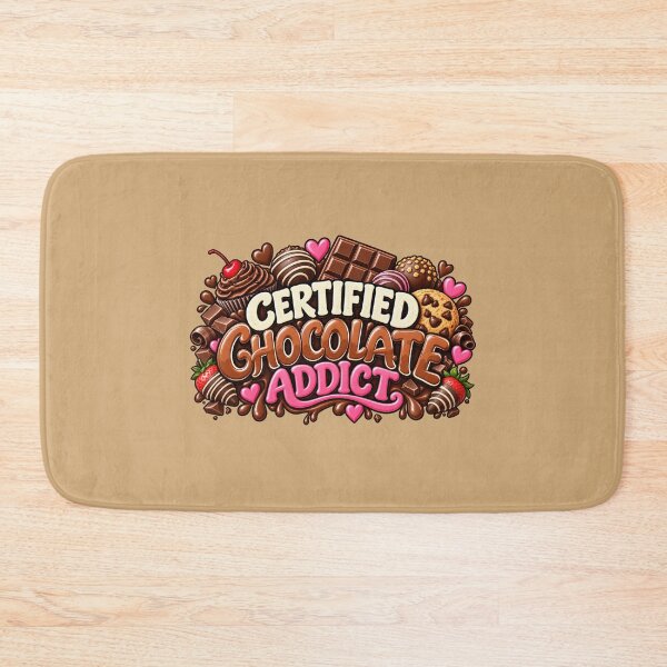 Item preview, Certified Chocolate Addict designed and sold by Elisabeth Lucas.